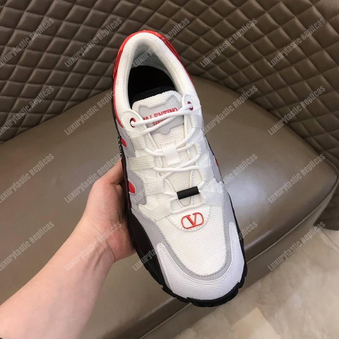 Valentino Climbers Sneaker Black/Red/Gray