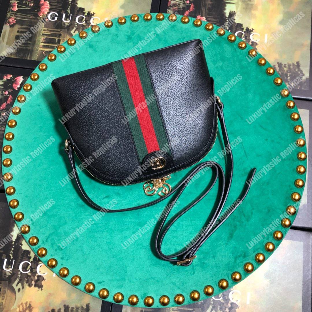 G*u*i ophidia small shoulder bag black