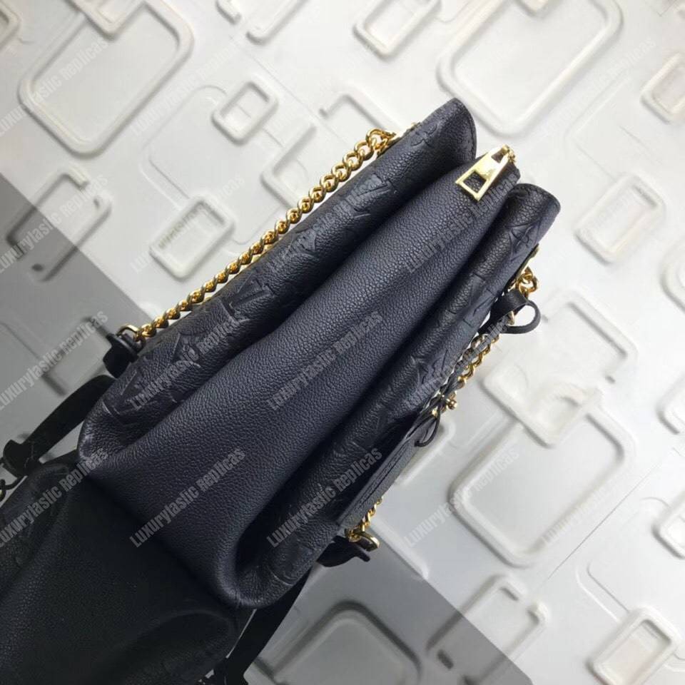 LV Surene MM Monogram Empreinte Leather Noir