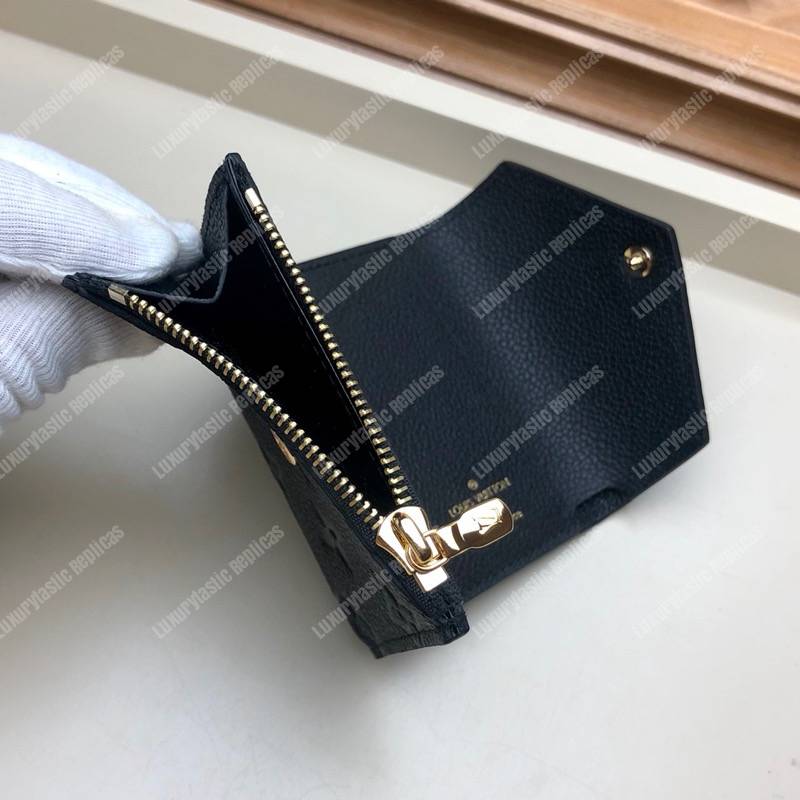 LV Zoé Wallet Monogram Empreinte Black