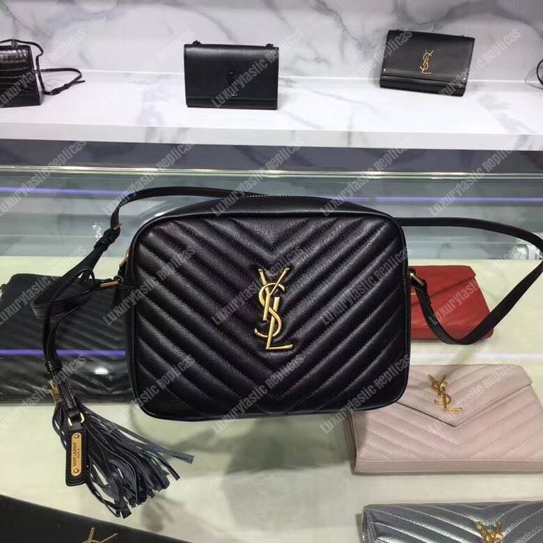 Saint Laurent Lou Camera Bag Black