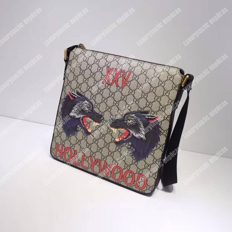 G*u*i t.gg hollywood wolf messenger bag