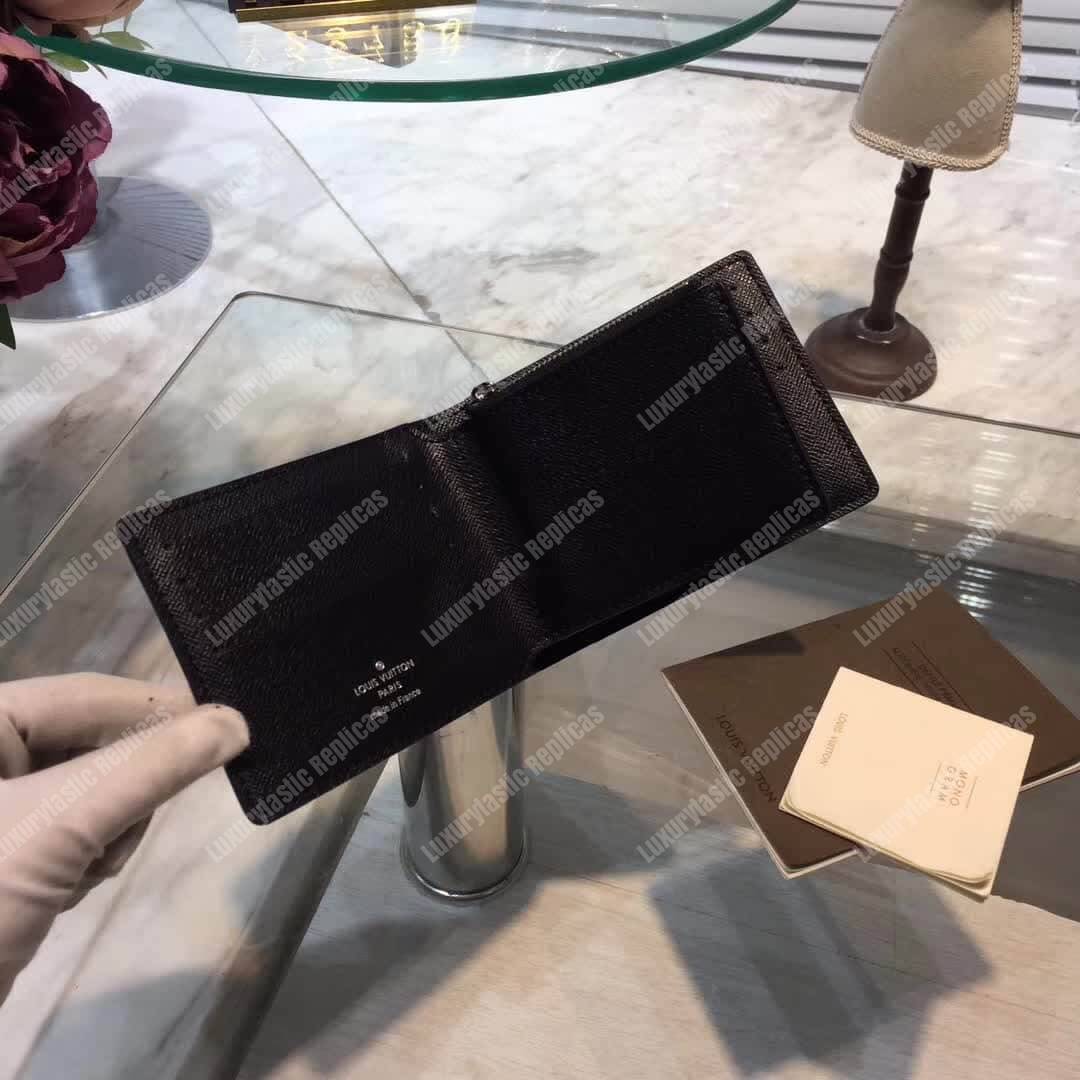 LV Wallet Damier Graphite Canvas