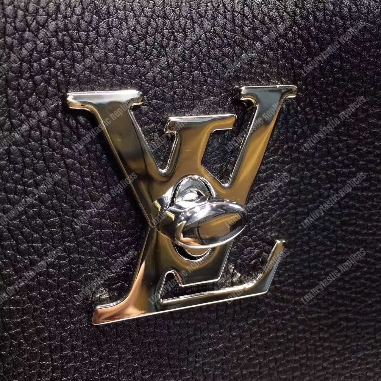 LV Lockme Cabas Bag Noir