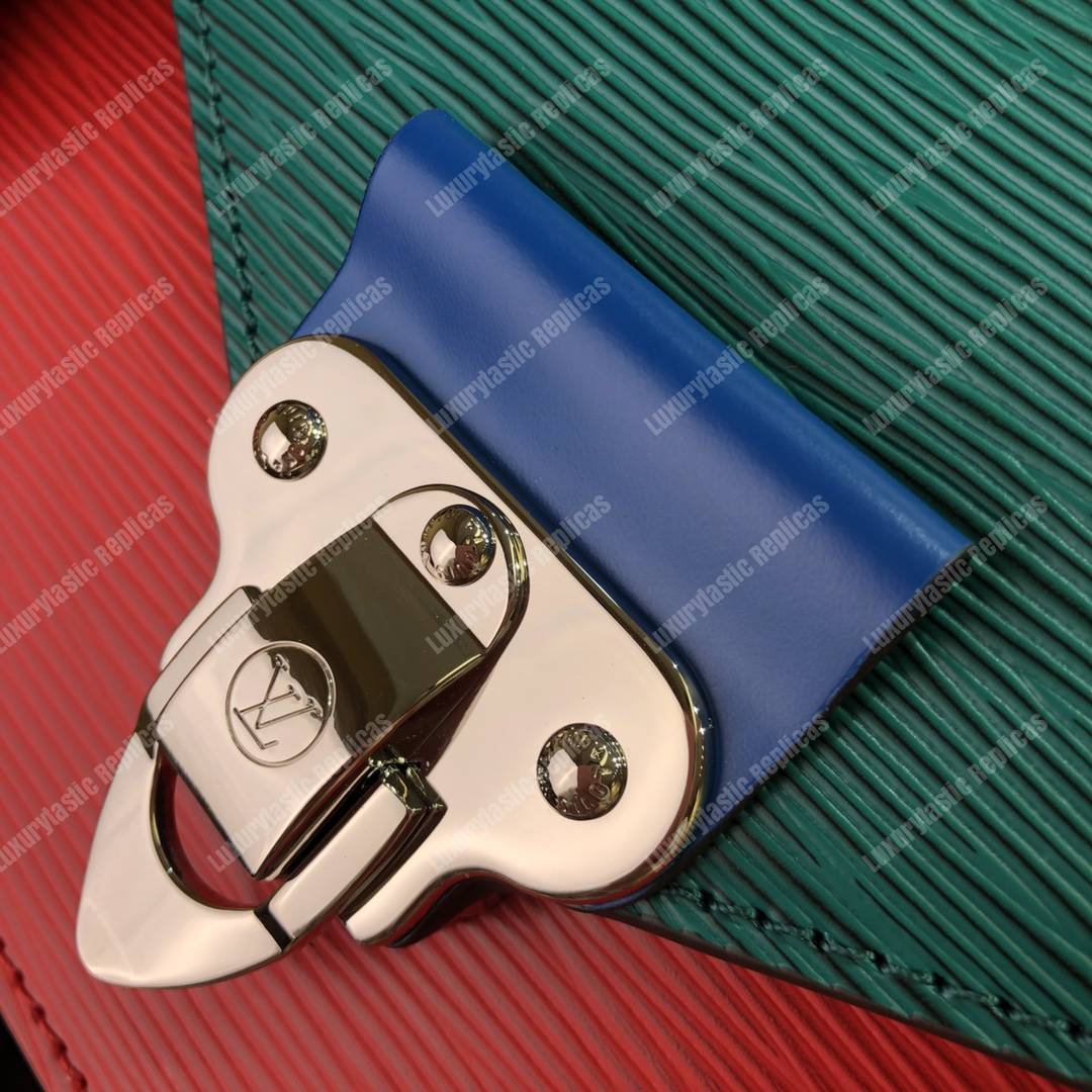 LV Neo Monceau Emerald Green Indigo