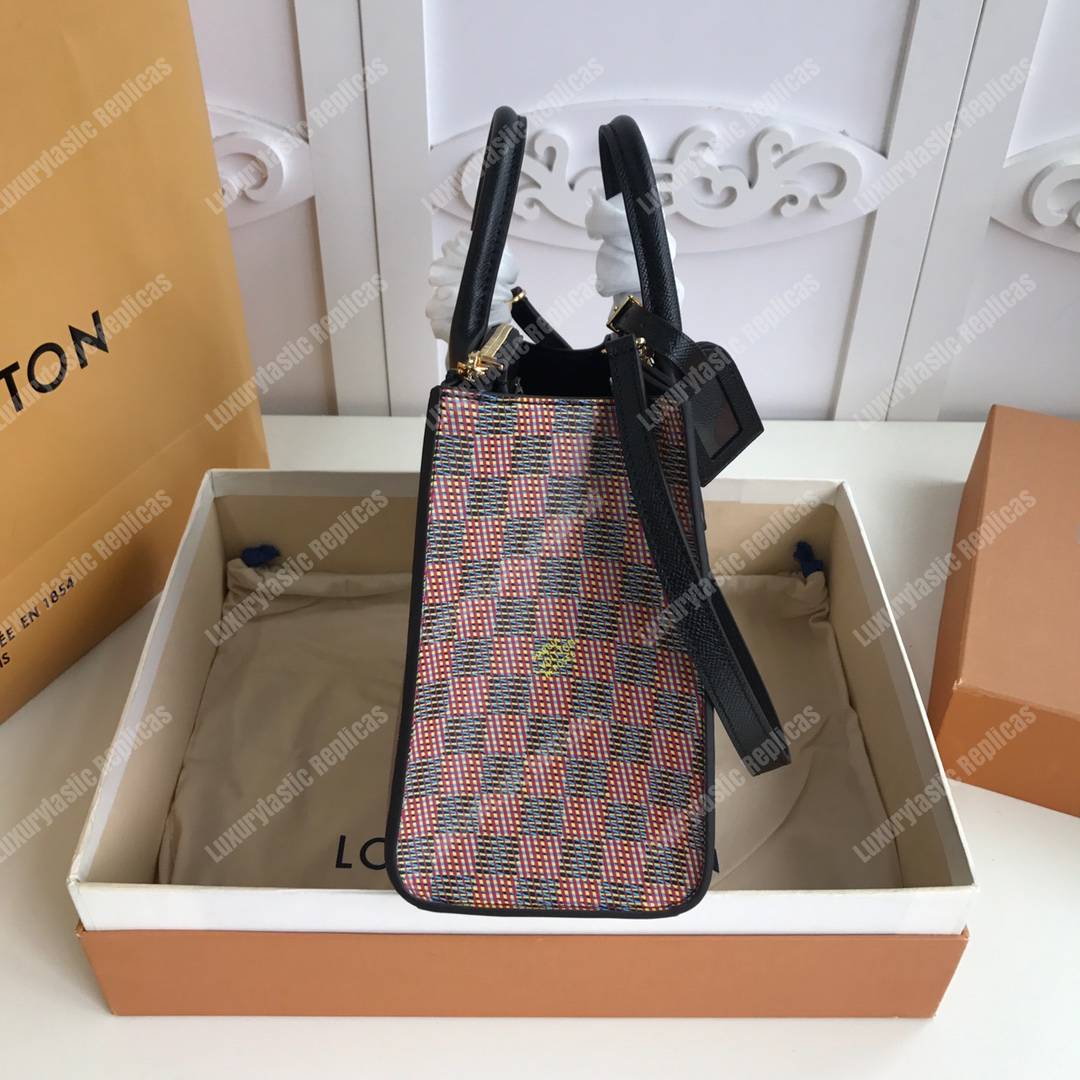 LV City Steamer PM Red Black