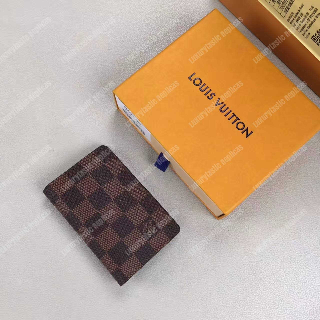 LV Pocket Organizer Damier Ebene