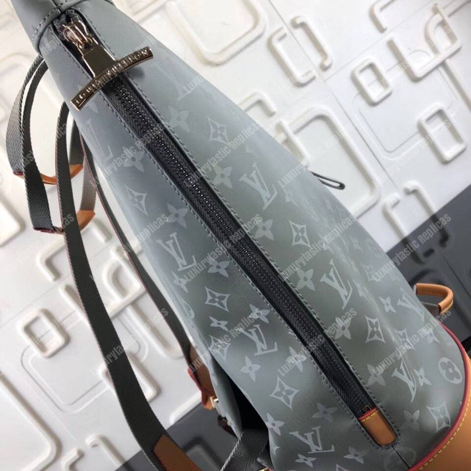 LV Zipped Tote Monogram Titanium
