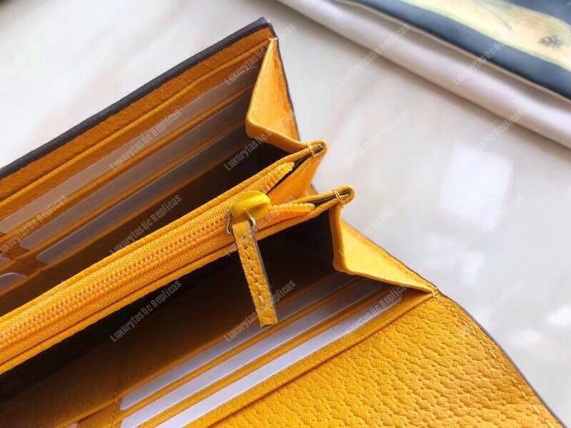 G*u*i neo vintage gg sup*e continental wallet brown