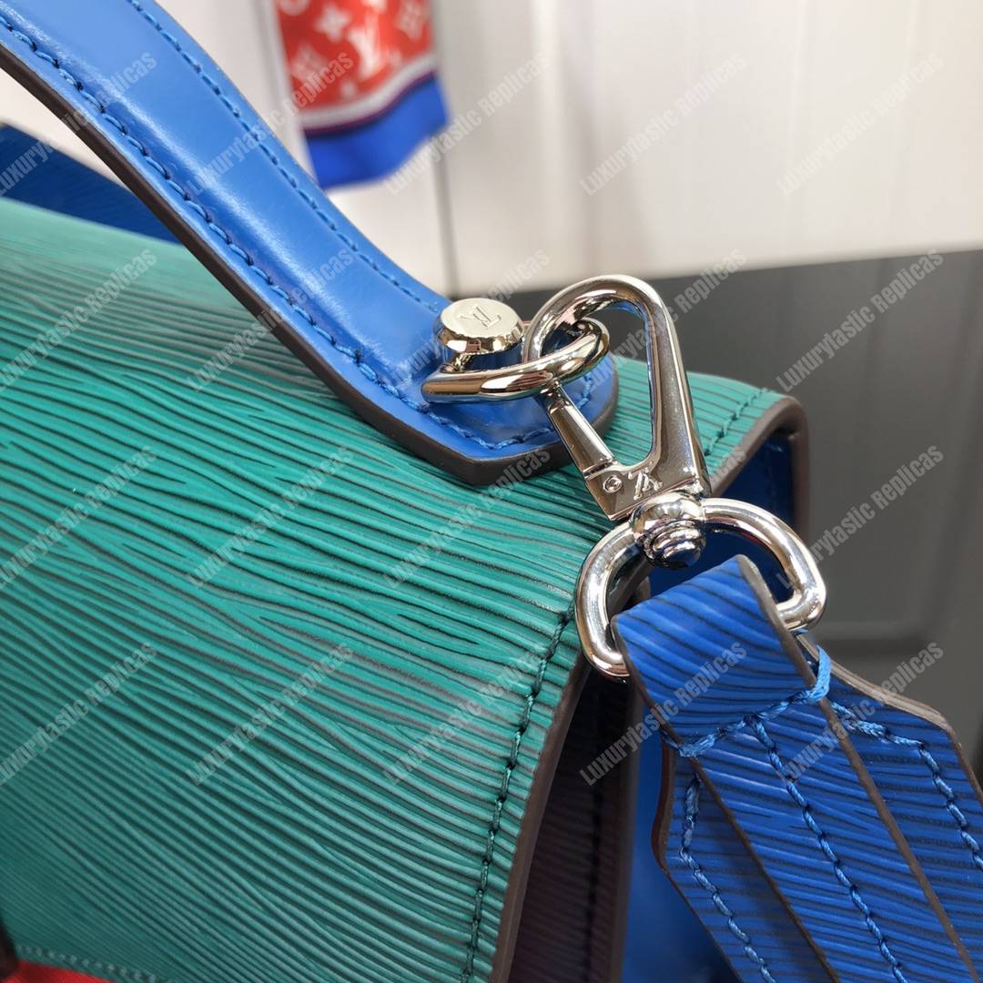 LV Neo Monceau Emerald Green Indigo