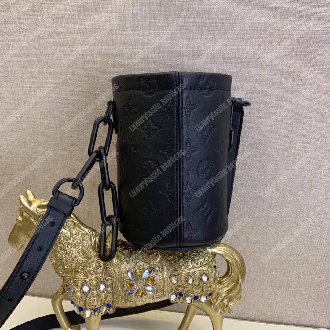 LV Chalk Nano Bag G65 Monogram Black