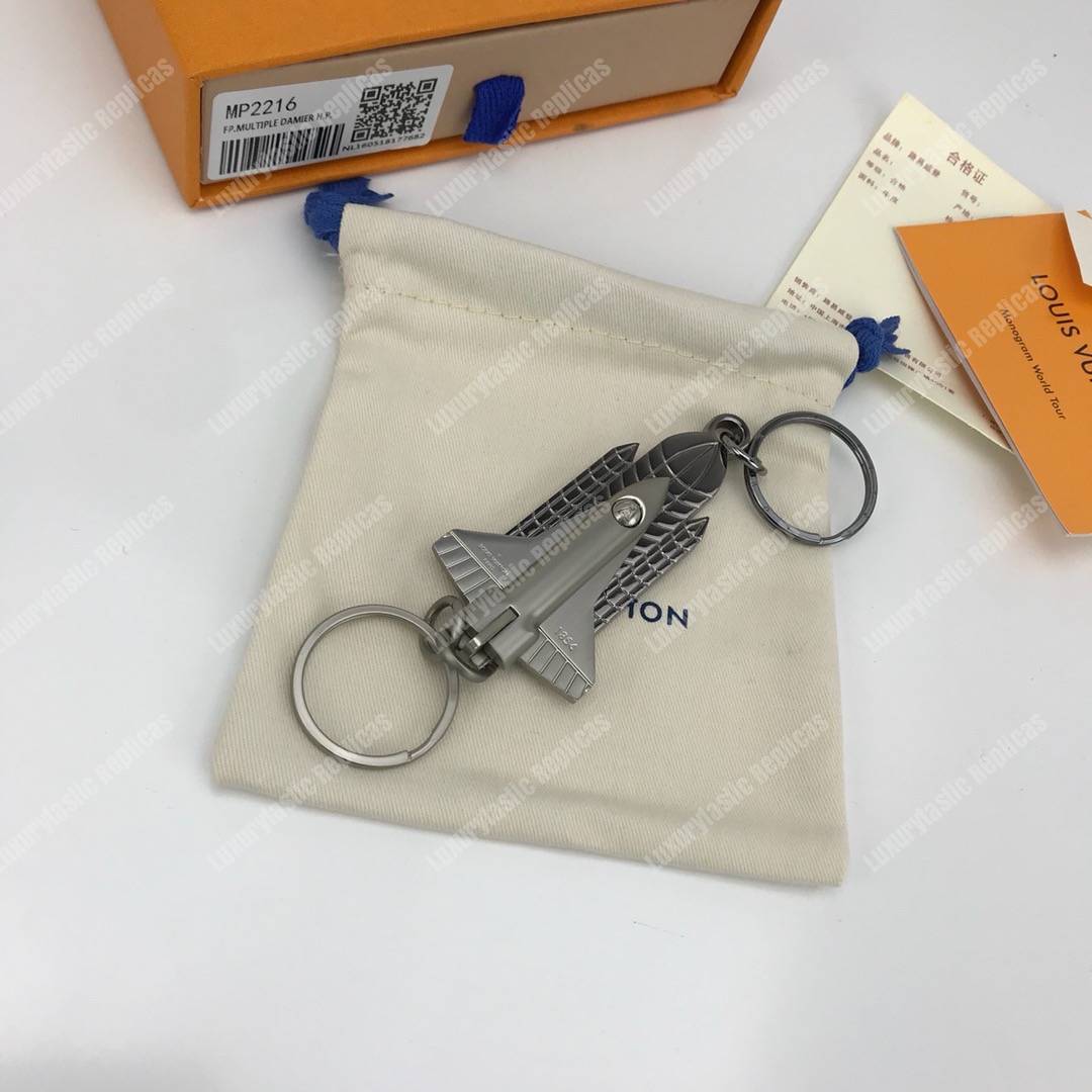 LV Valet Rocket Bag Charm and Key Holder