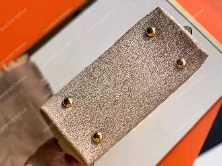 LV Neo Alma PM Monogram Empreinte Creme