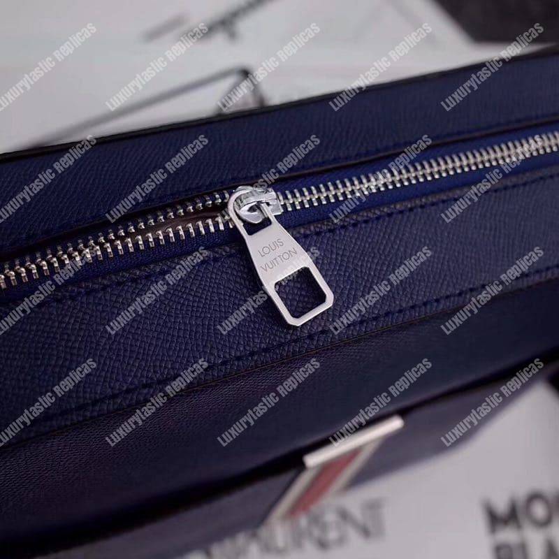 LV Anton Messenger PM Taiga Leather Ocean