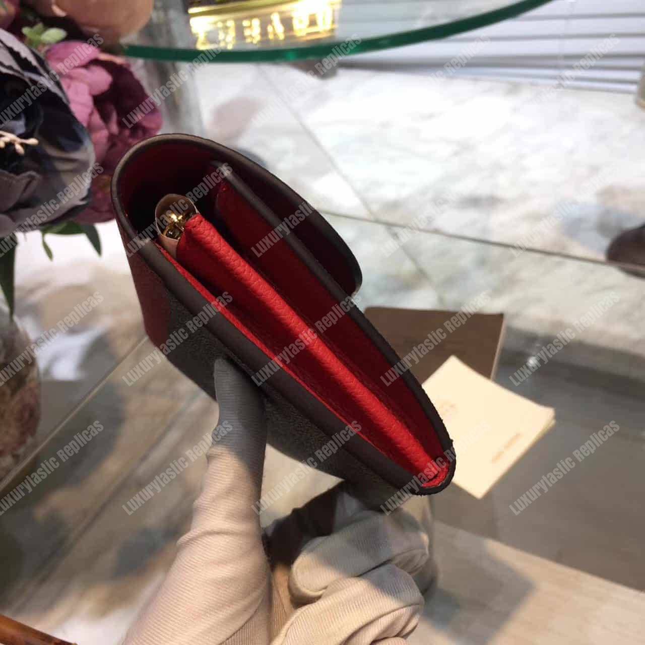 LV Canvas Venus Wallet Monogram Cherry