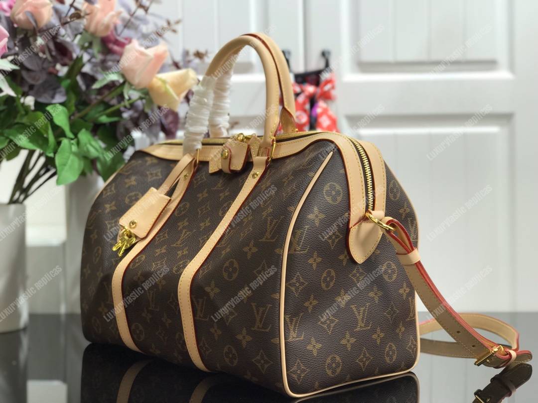 LV Speedy Bandouliere 35 Monogram Canvas