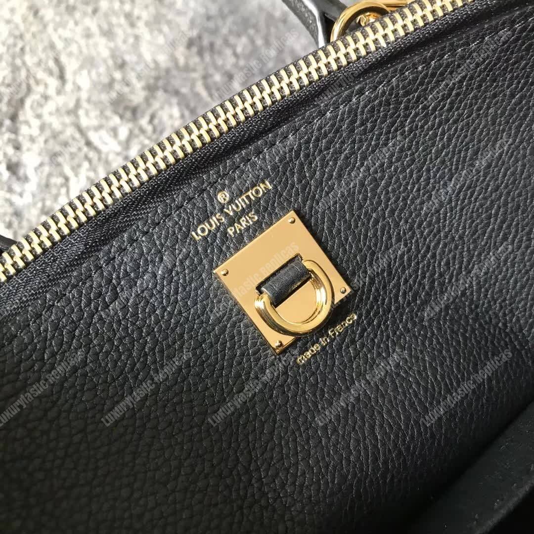 LV City Steamer PM Taurillon Leather