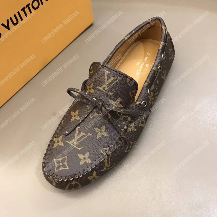 LV Arizona Moccasin Monogram