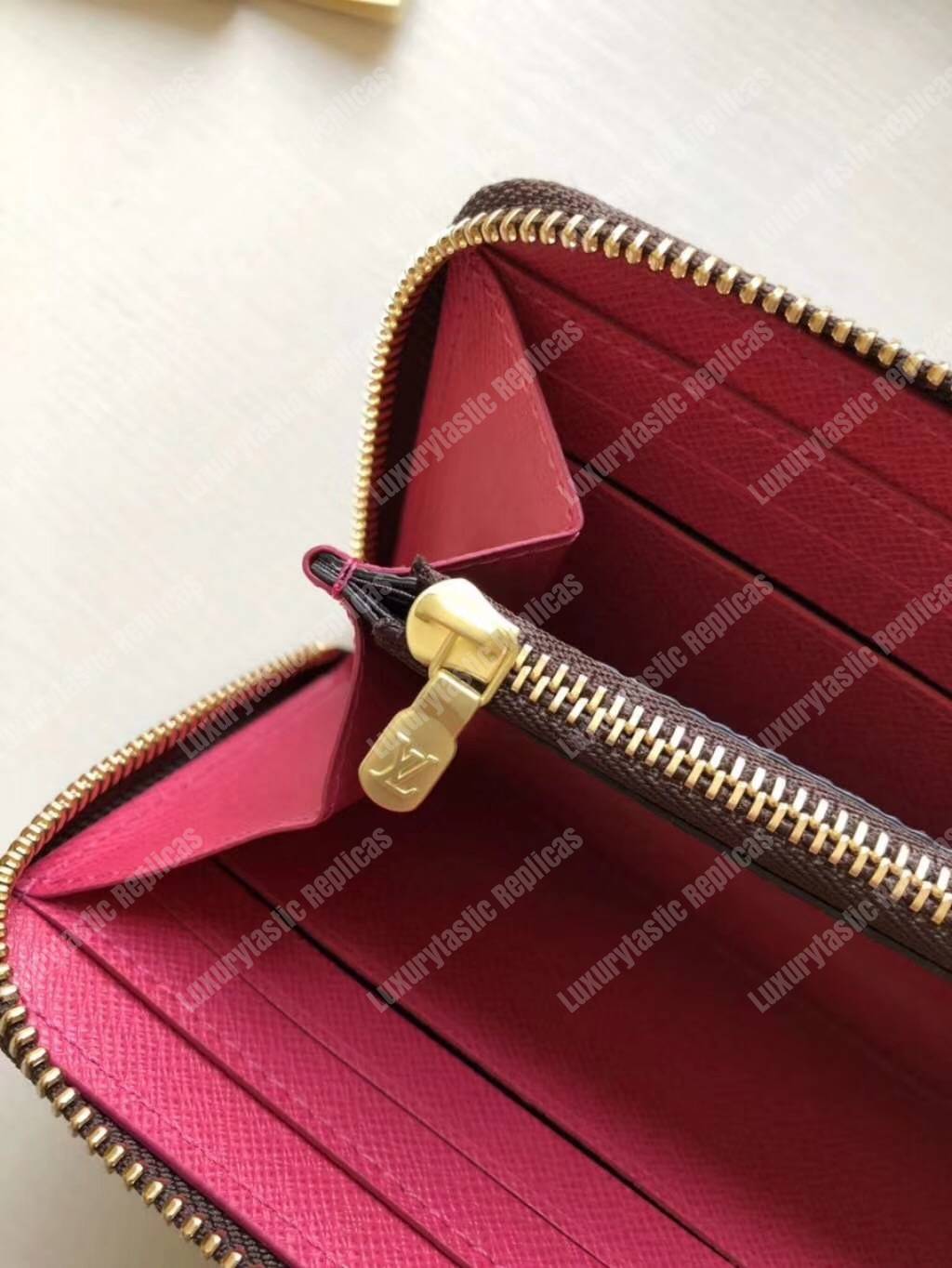 LV Clemence Wallet Monogram Freesia
