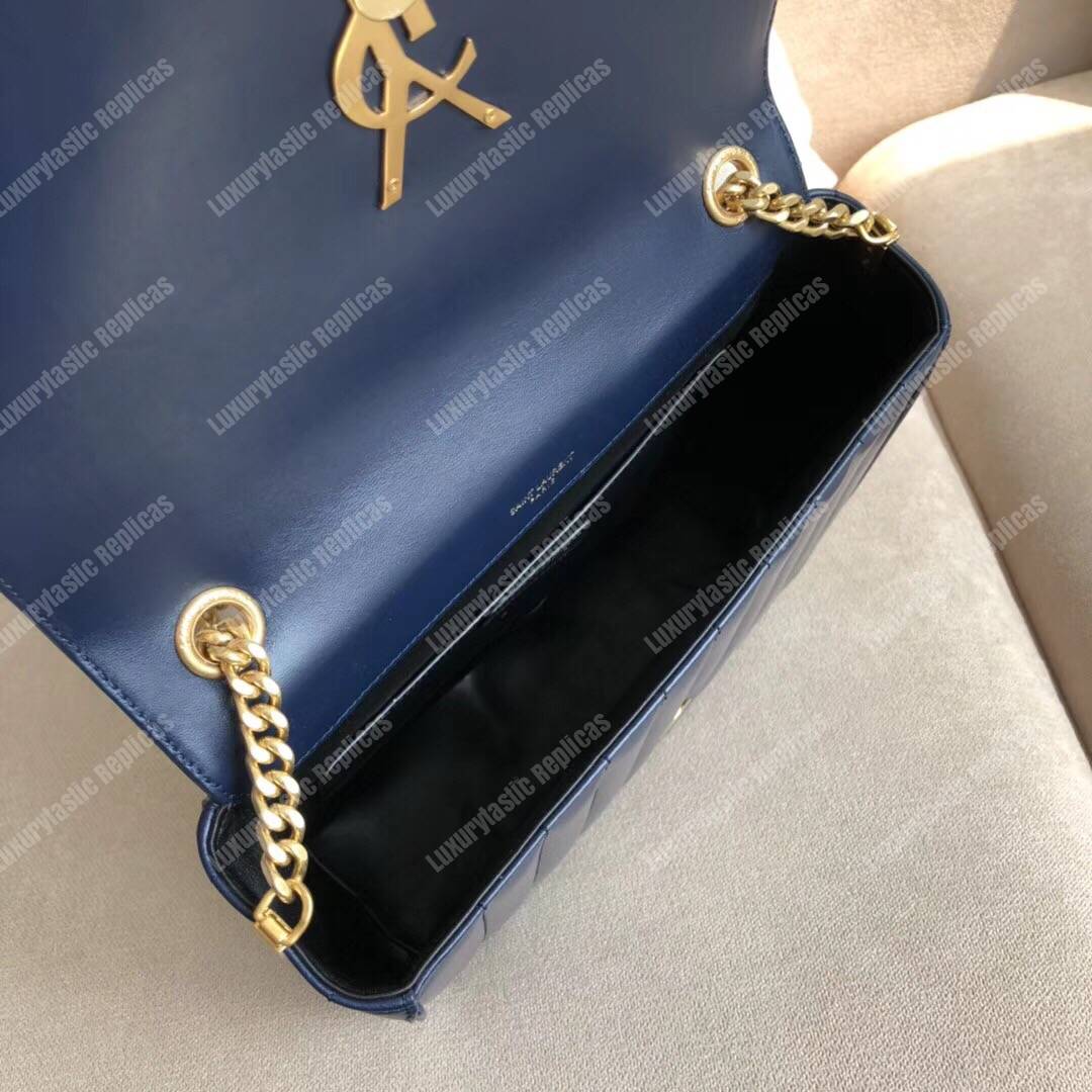 Saint Laurent Vicky Large Navy