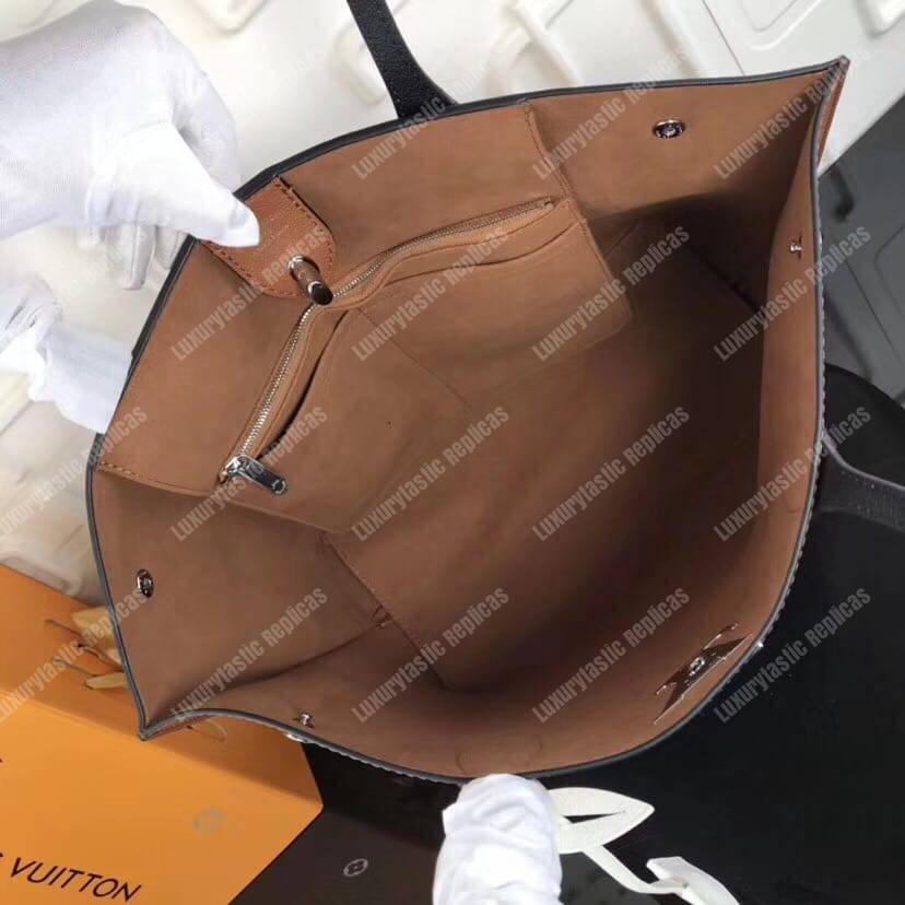 LV Lockme Go Caramel