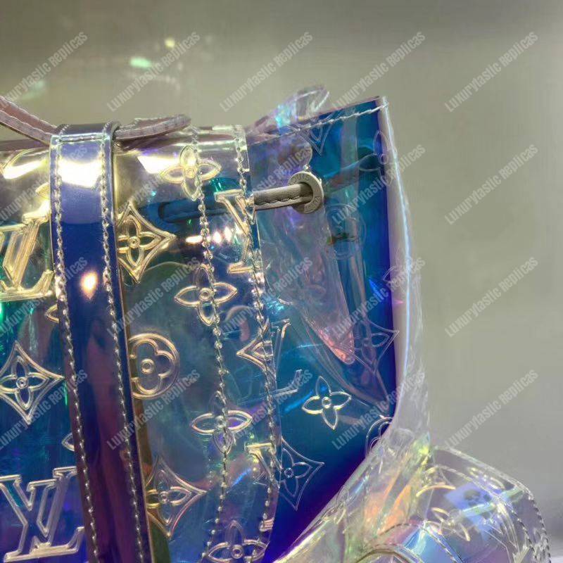 LV Christopher Backpack GM Monogram Iridescent Prism