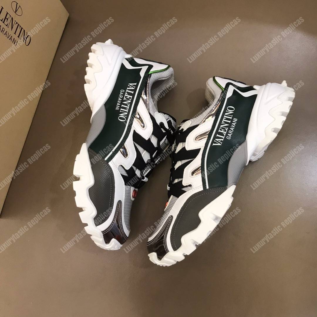 Valentino Climbers Sneaker Black/White
