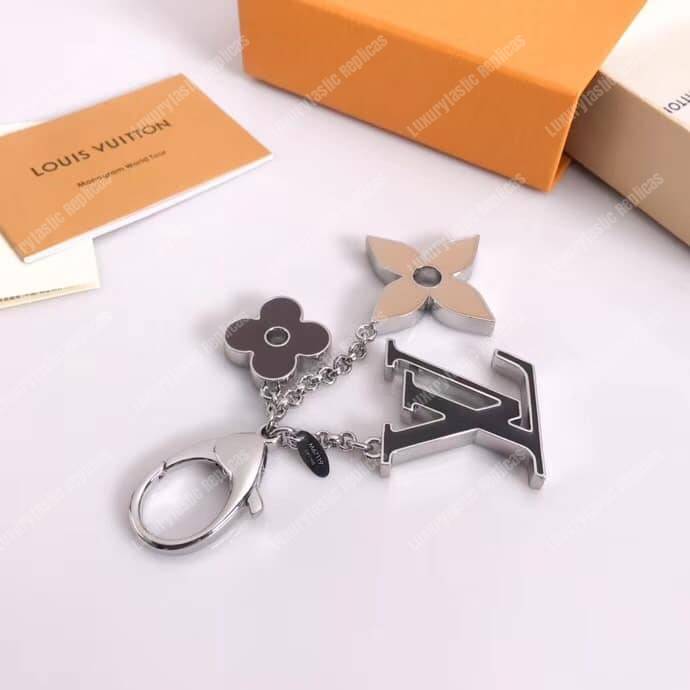 LV Fleur de Monogram Bag Charm