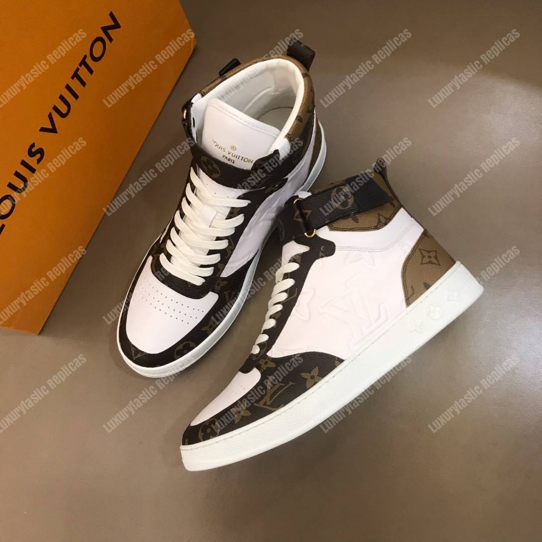 LV Rivoli Sneaker Boot Monogram Canvas