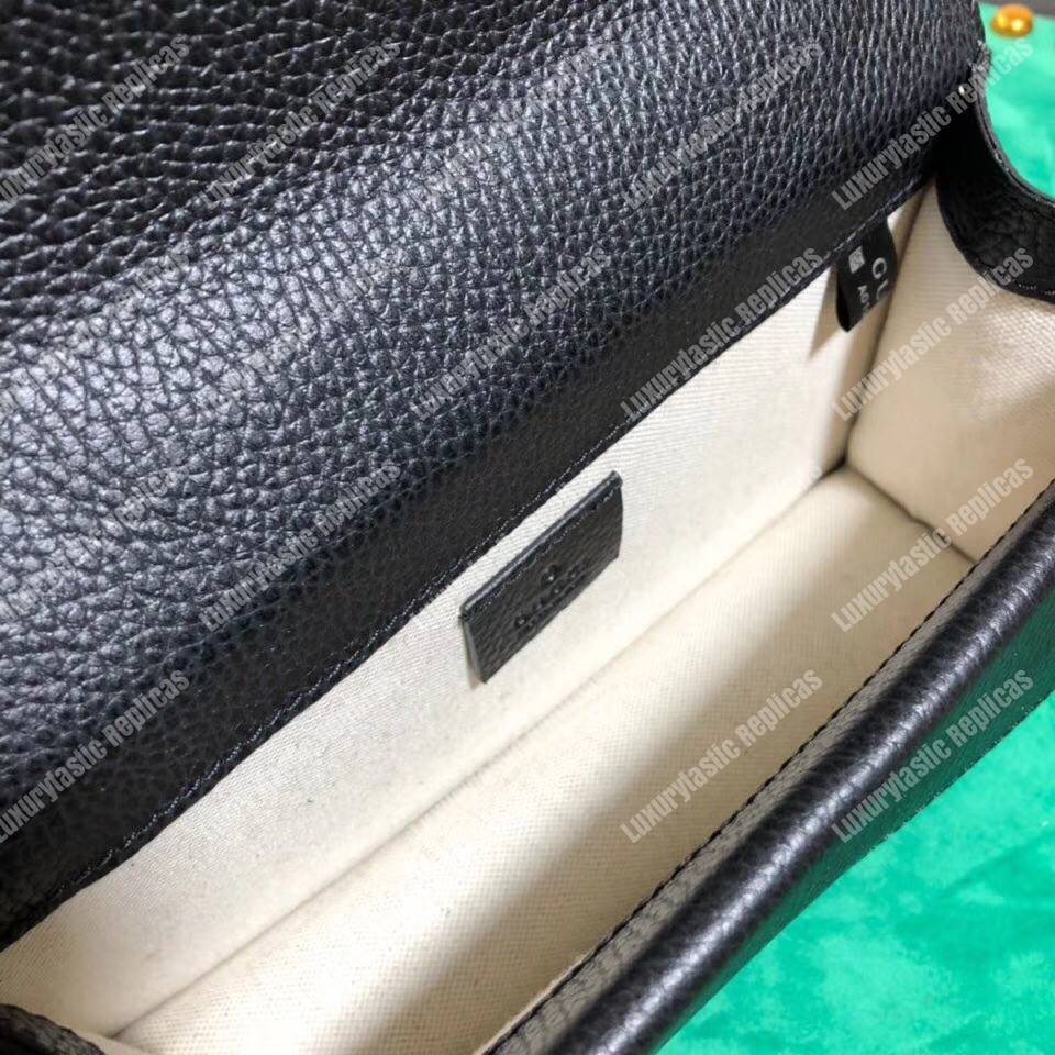 G*u*i dionysus leather small bag black
