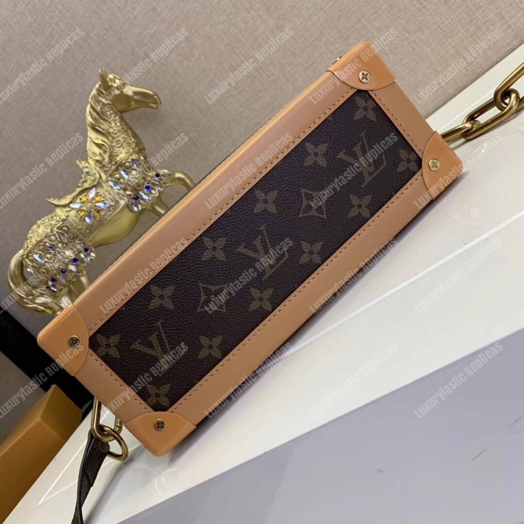 LV Soft Trunk Monogram Coated Canvas