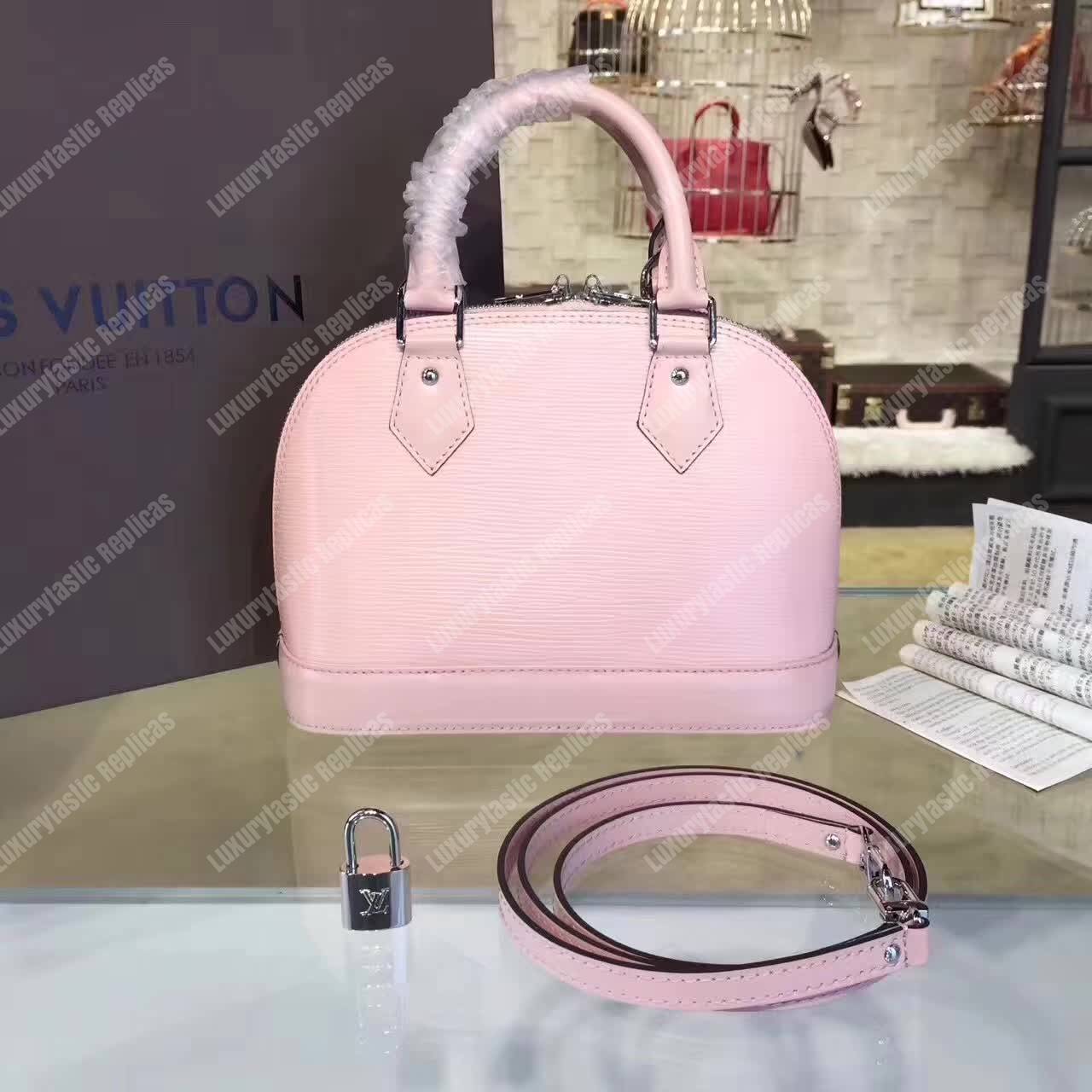 LV Twist PM Patent Leather Pink