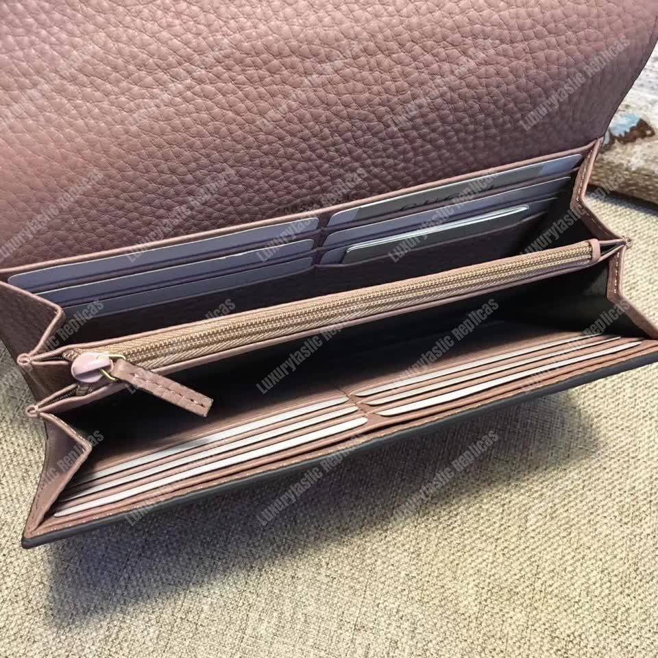 G*u*i gg marmont continental wallet magnolia