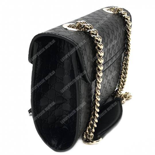 G*u*i emily mini micro G*u*issima bag black