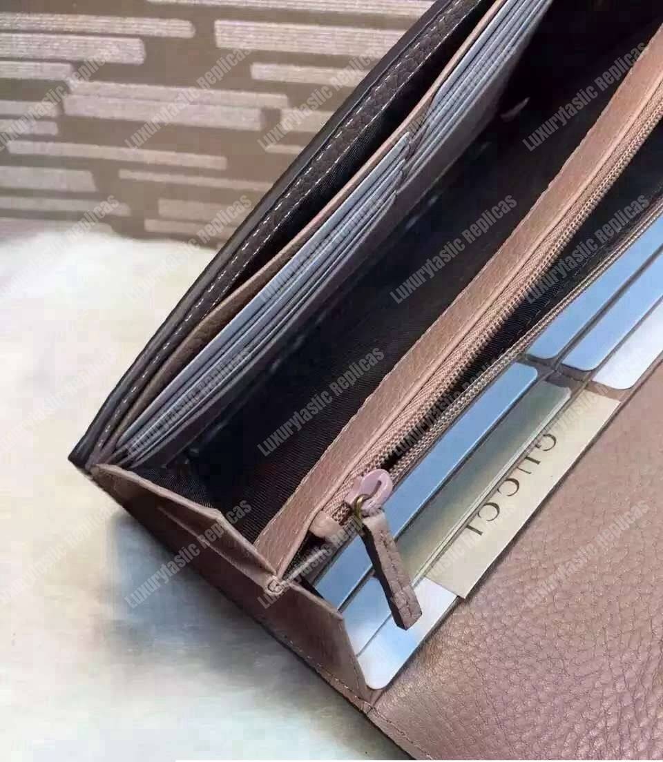 G*u*i gg marmont continental wallet magnolia
