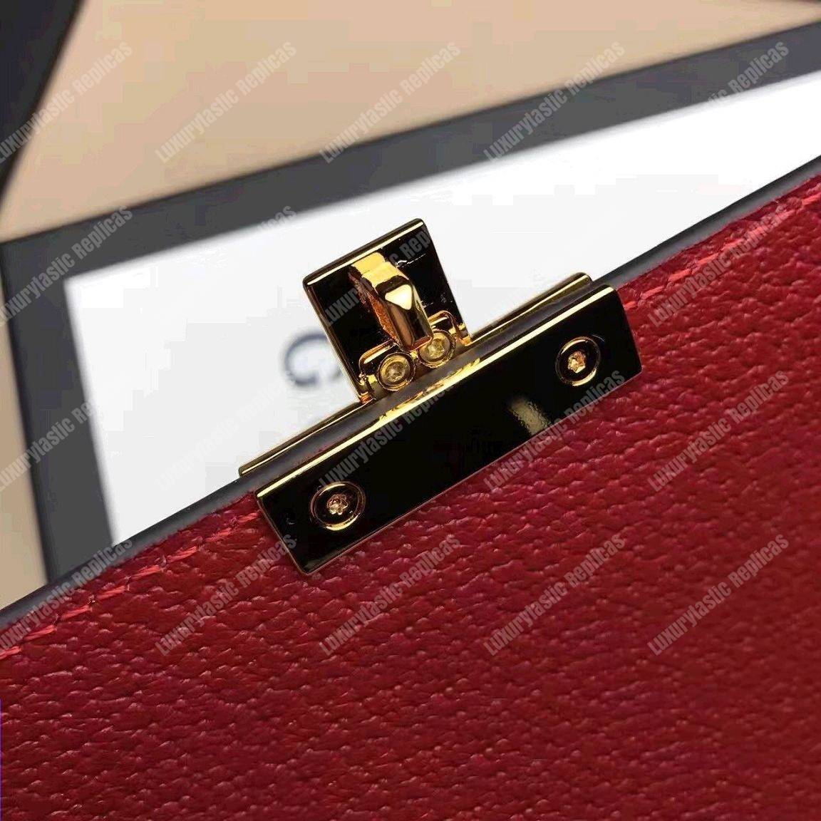 G*u*i gg padlock continental wallet tian