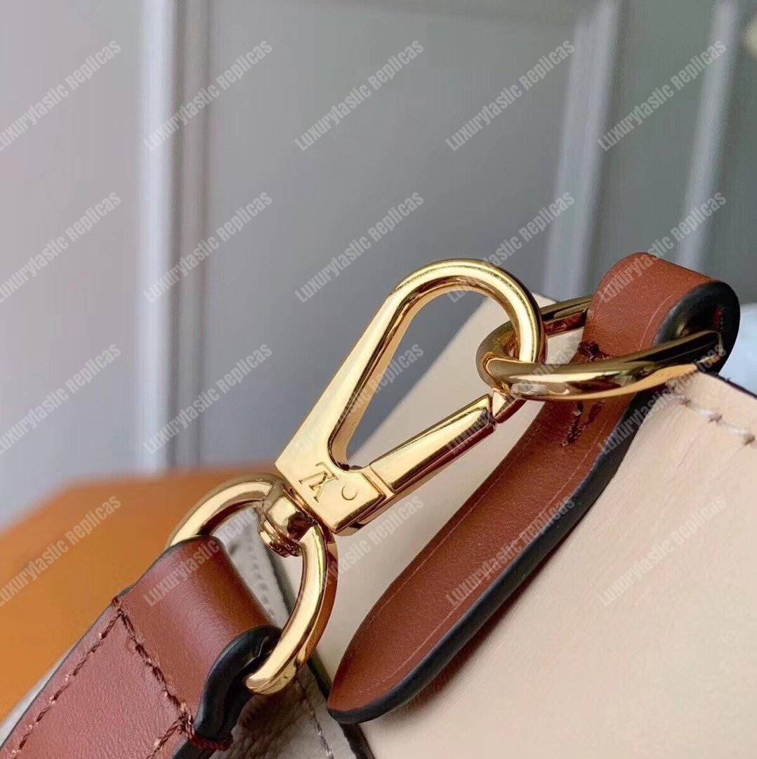 LV On My Side Calf Monogram Nappa Canvas Galet
