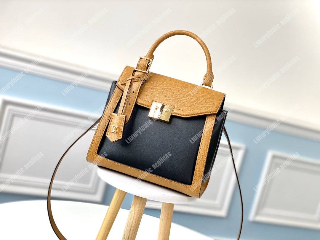LV Arch Handbag Cereal Black
