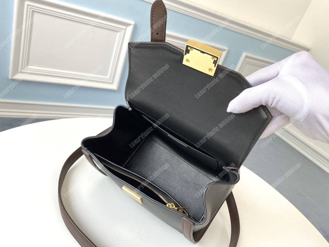 LV Arch Handbag Cereal Brown Black