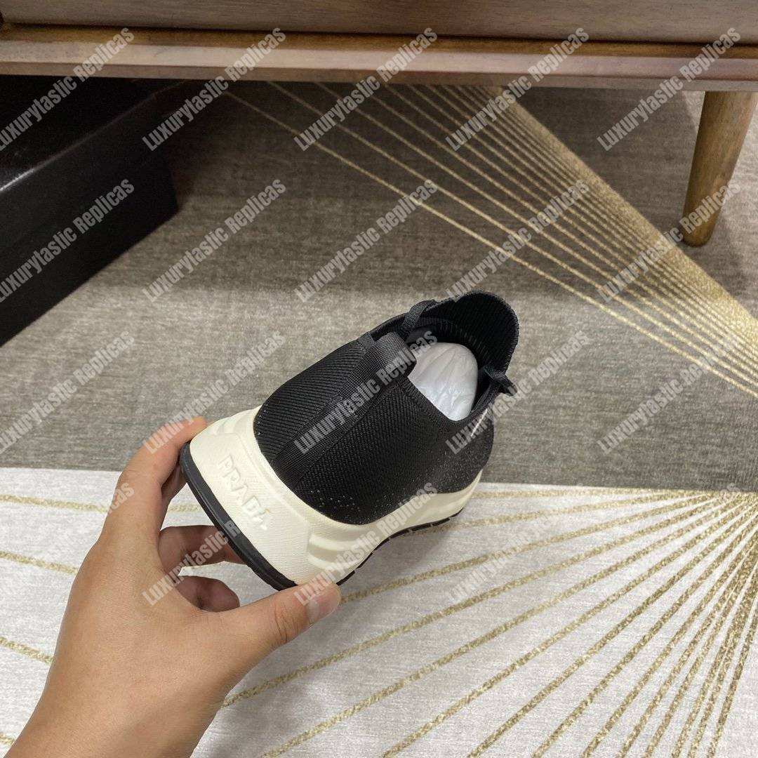Pra*a prax 01 knit fabric sneakers grey