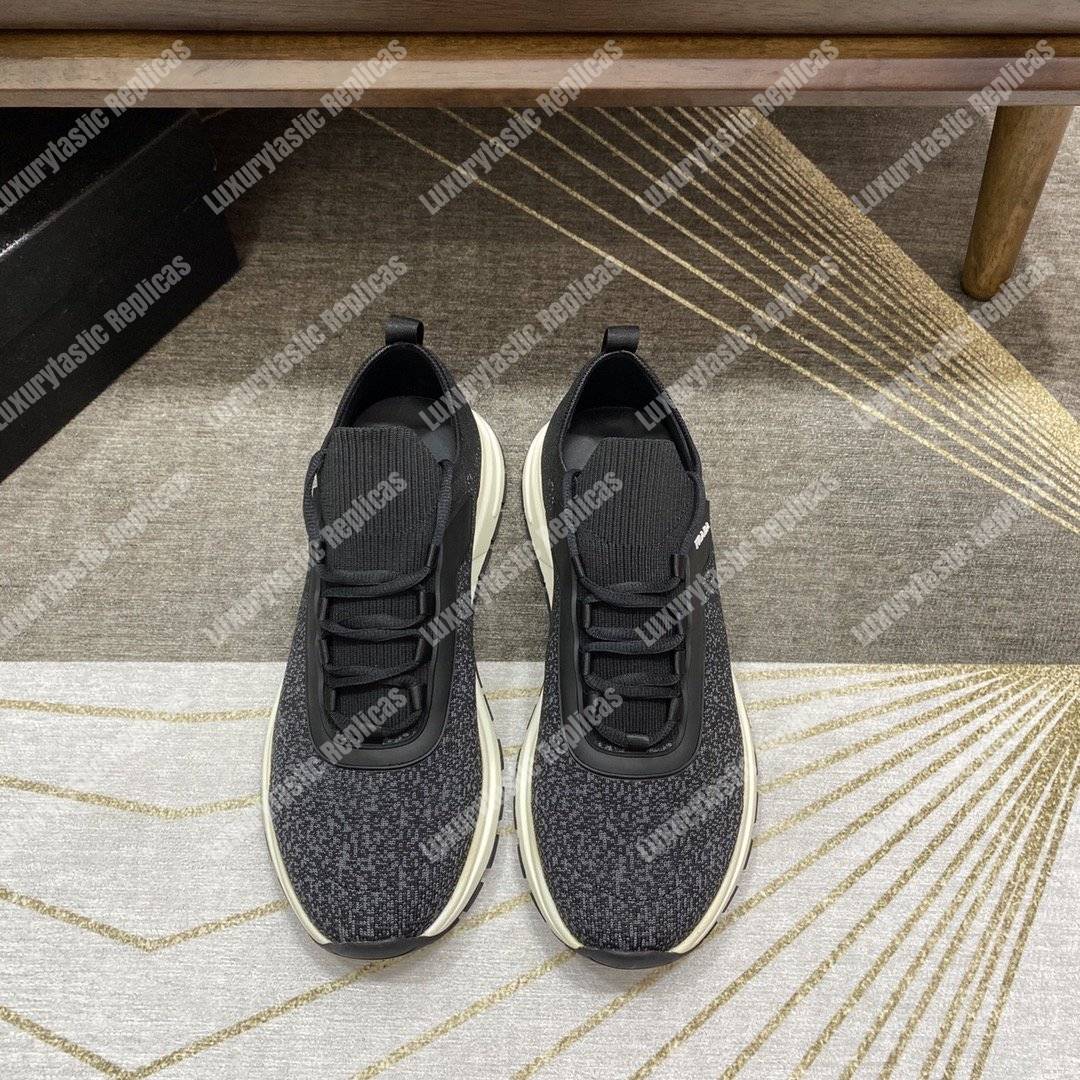 Pra*a prax 01 knit fabric sneakers grey