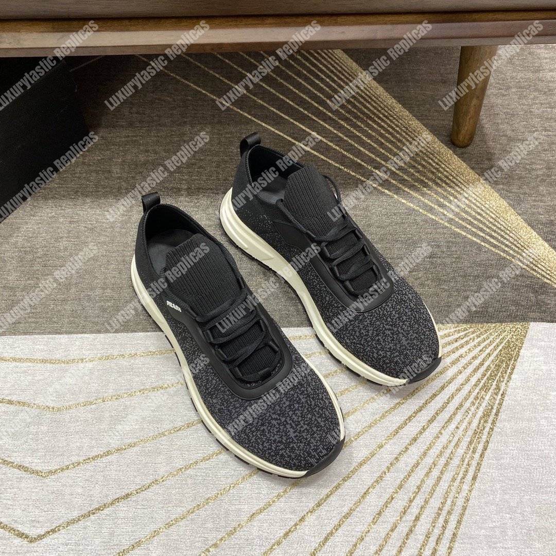 Pra*a prax 01 knit fabric sneakers grey