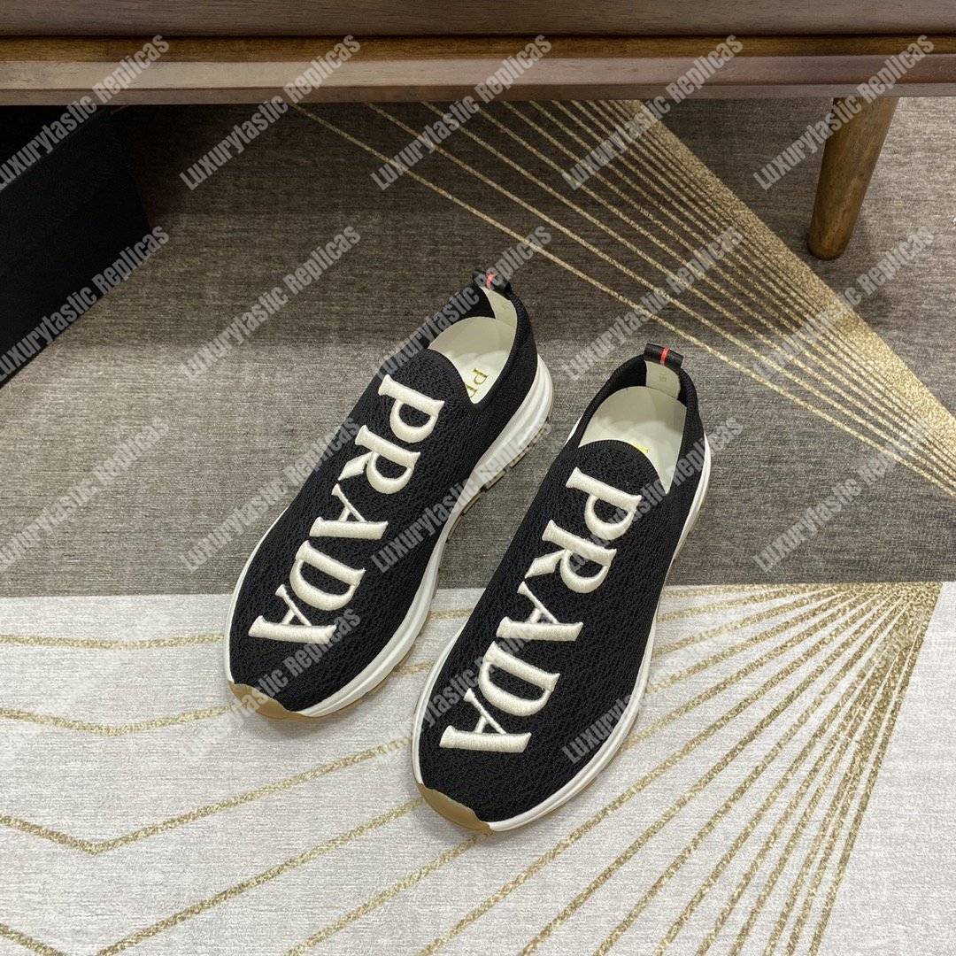 Pra*a knit sneakers black