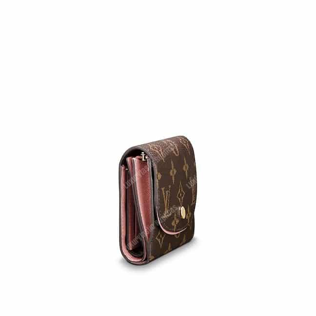 LV Ariane Wallet Monogram Rose Ballerine