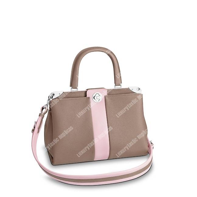 LV Astrid Veau Nuage Leather Taupe