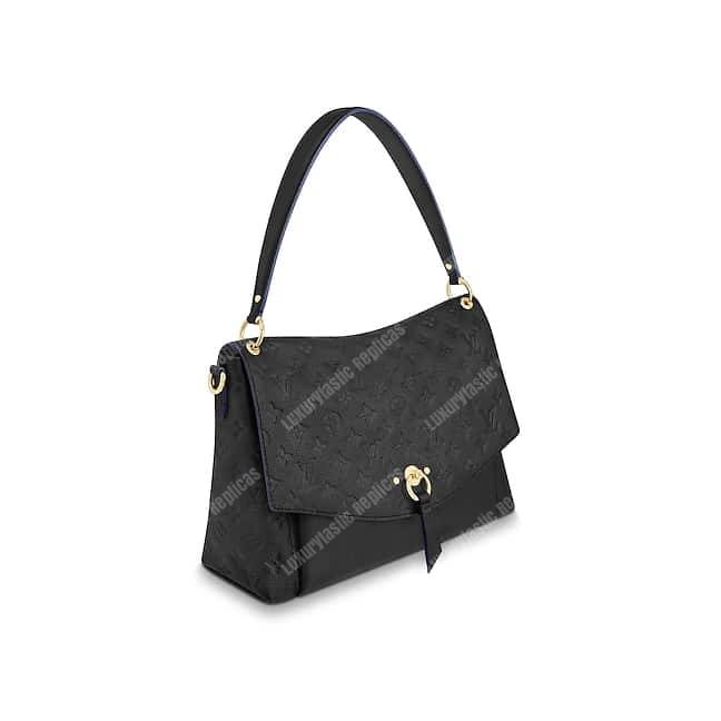 LV Blanche MM Monogram Empreinte Leather Noir