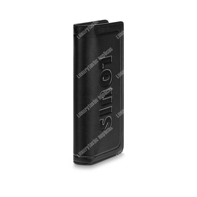 LV Fall-Winter 2018 Brazza Wallet Dark Infinity Leather