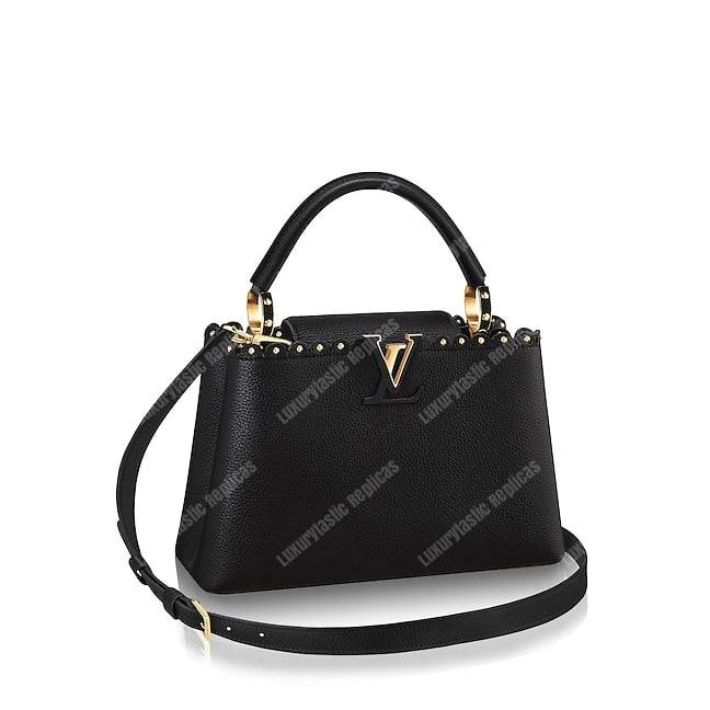 LV Capucines PM Black