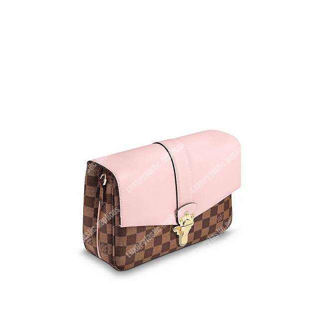 LV Clapton PM Damier Ebene Magnolia
