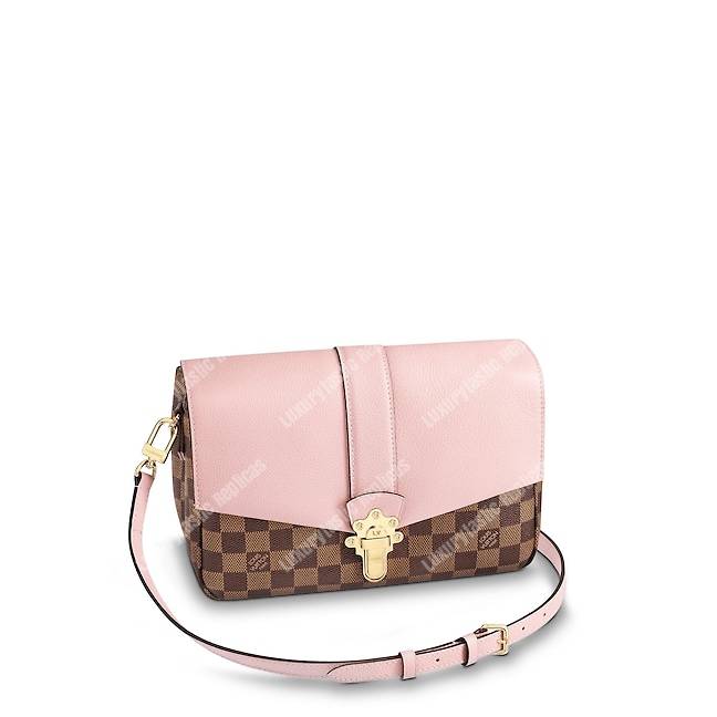 LV Clapton PM Damier Ebene Magnolia